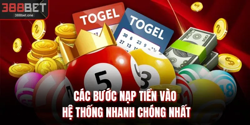Các bước nạp tiền vào hệ thống nhanh chóng nhất