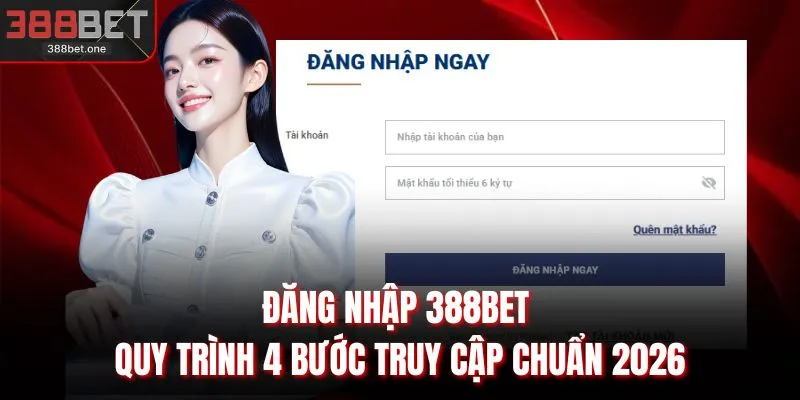 Đăng Nhập 388BET - Quy Trình 4 Bước Truy Cập Chuẩn 2026