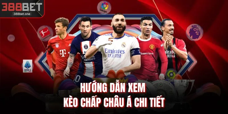 Hướng dẫn xem kèo chấp châu Á chi tiết